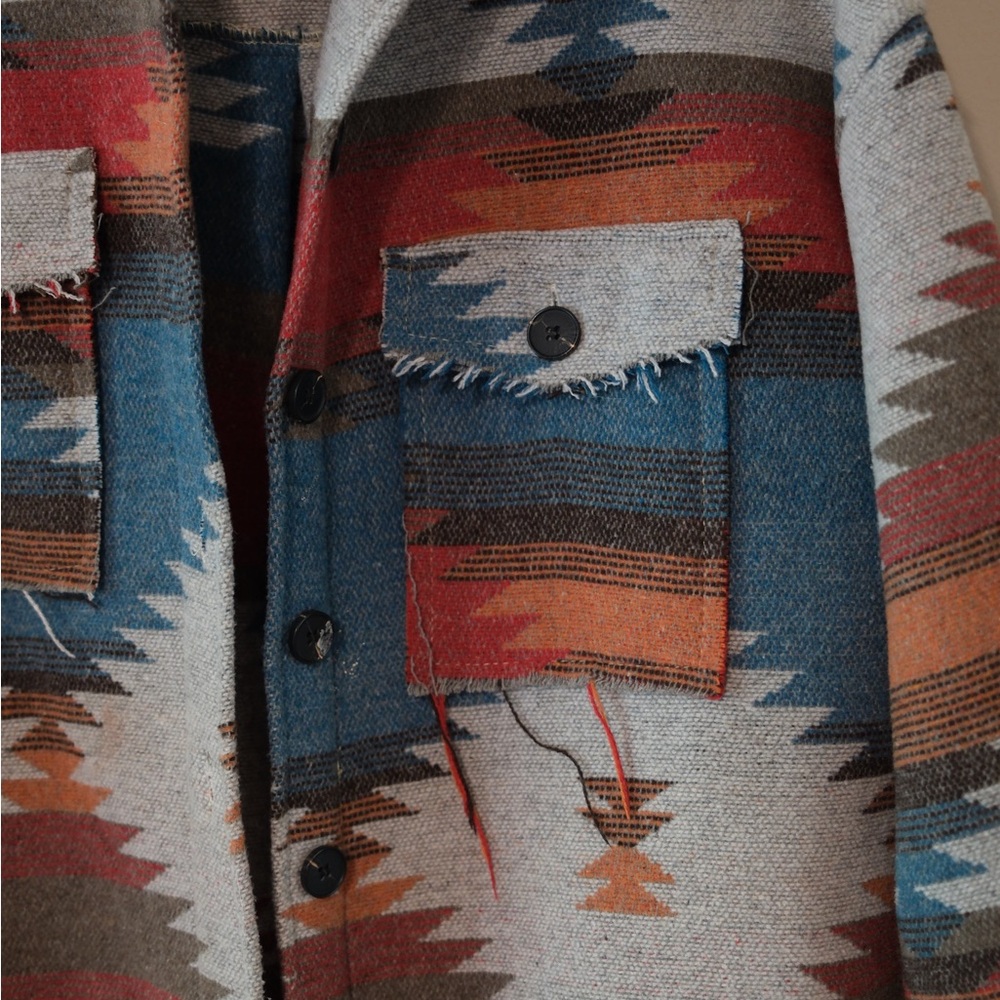 Multicolor Patterned Jacket - image 2